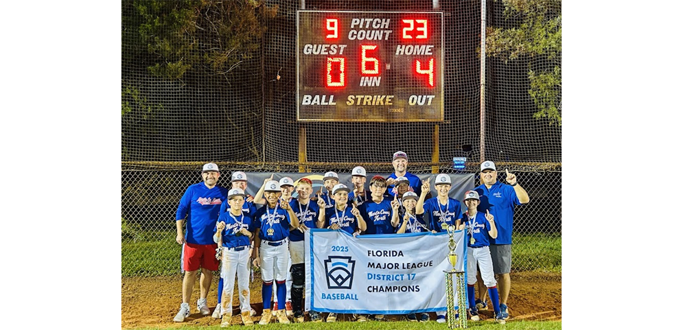 2025 Little League Baseball District Champions